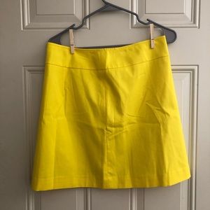 Yellow Ann Taylor Skirt